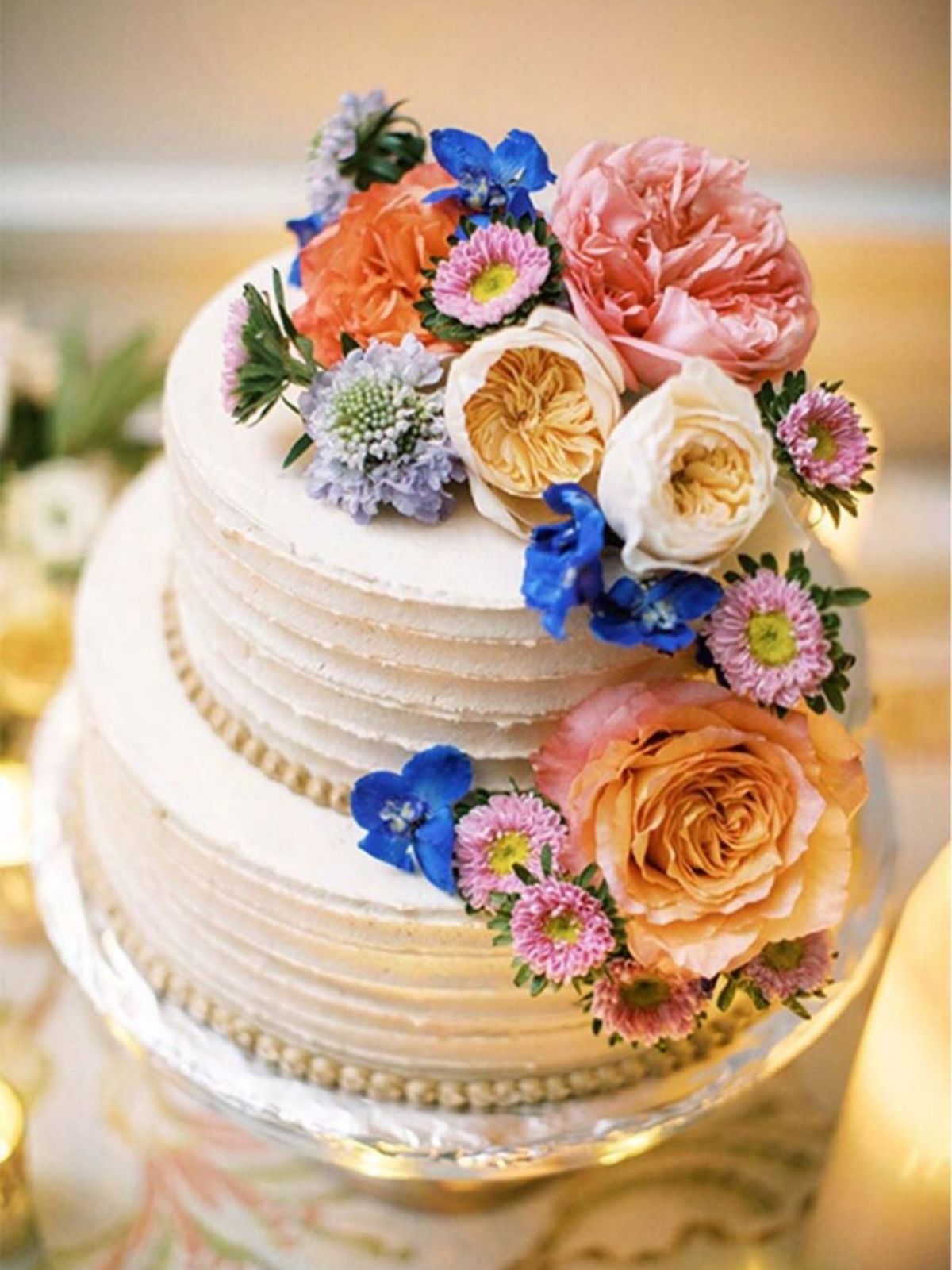 Wedding cake flowers - florists review contest 2021 - Carrie Wilcox - on thursd