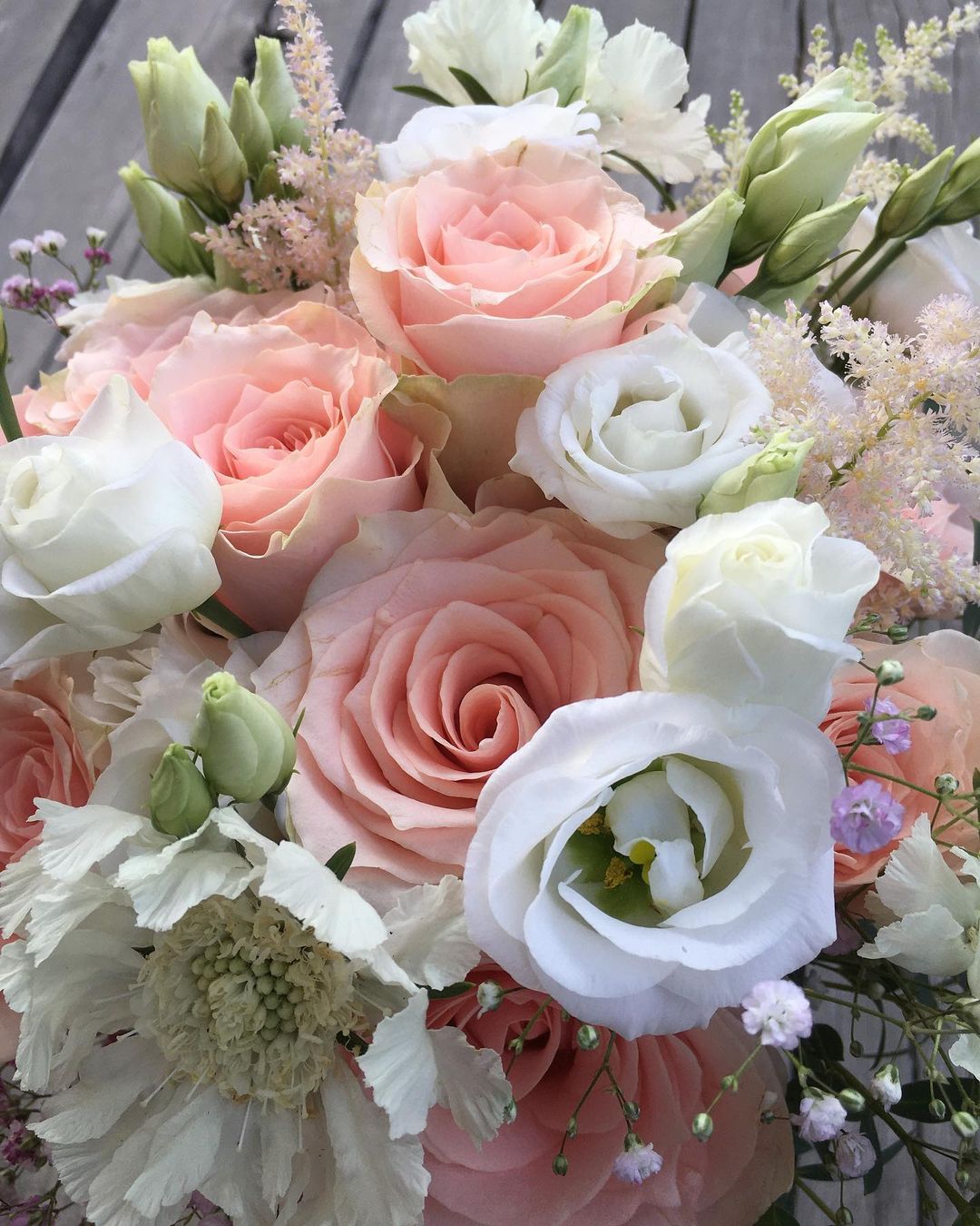 The best peach wedding roses - Harmony in Peach rose from Decofresh - on Thursd