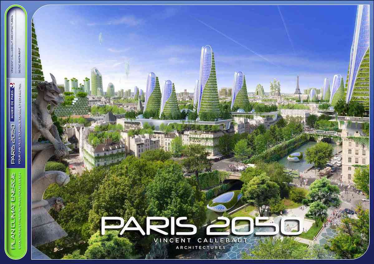 Vincent Callebaut Paris 2050 Smart City Project - on Thursd