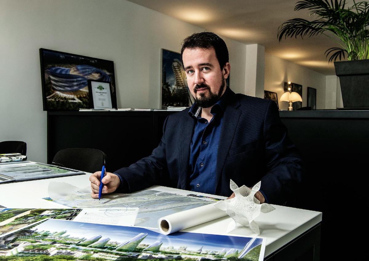 Green Practitioner of the Year 2021 Vincent Callebaut - on Thursd