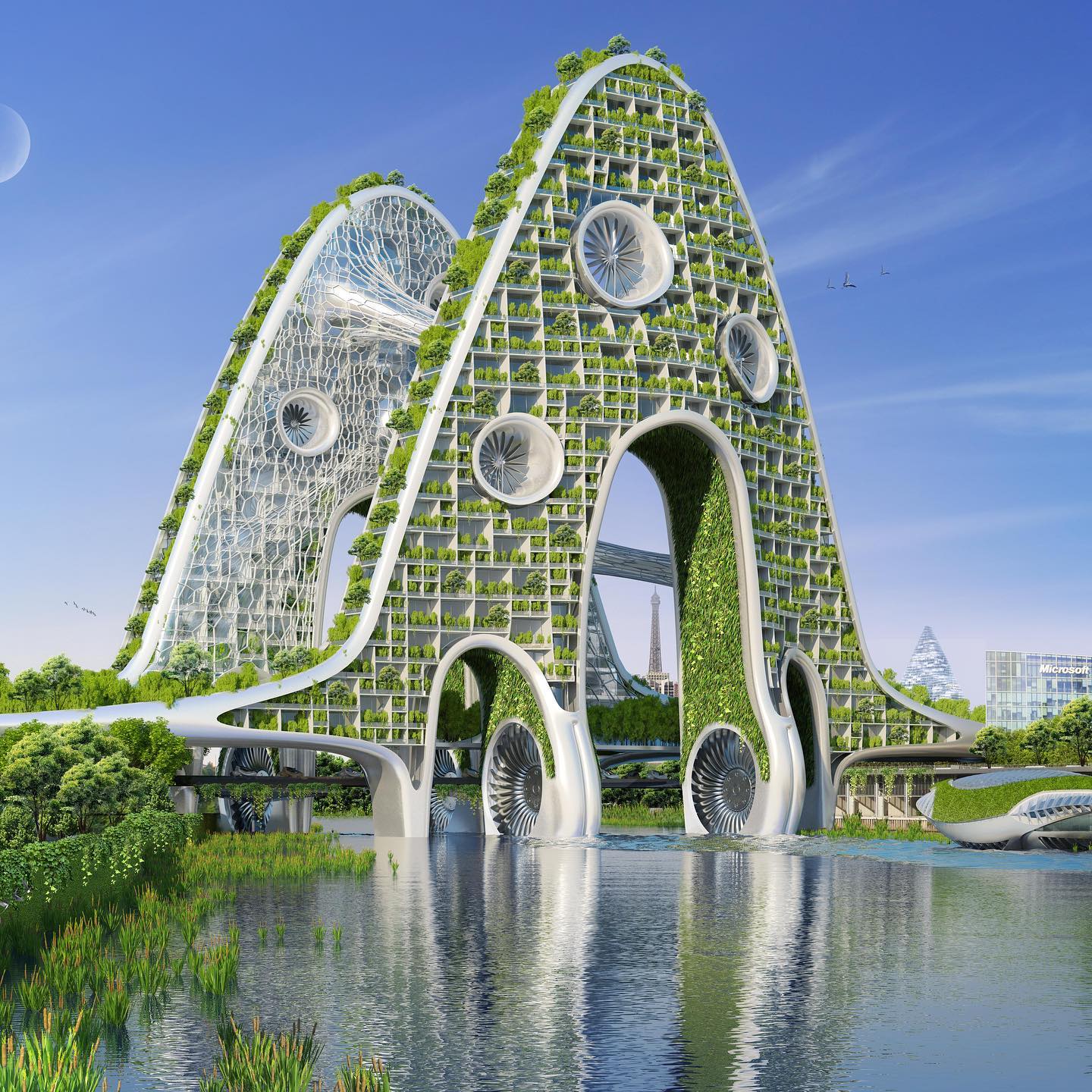 futuristic houses 2050