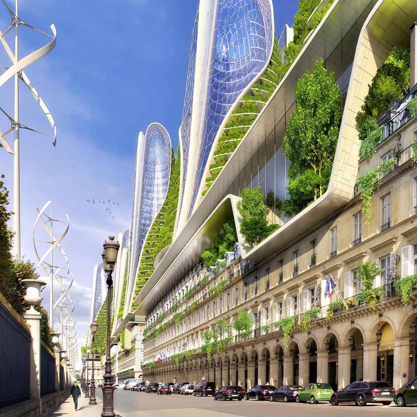 Paris 2050 Smart City Project Sustainable Architecture - on Thursd