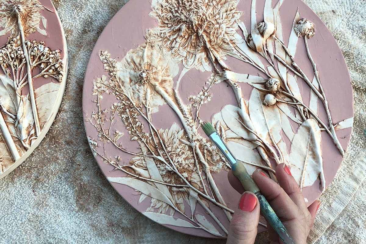 Preserving wedding flowers botanical casts