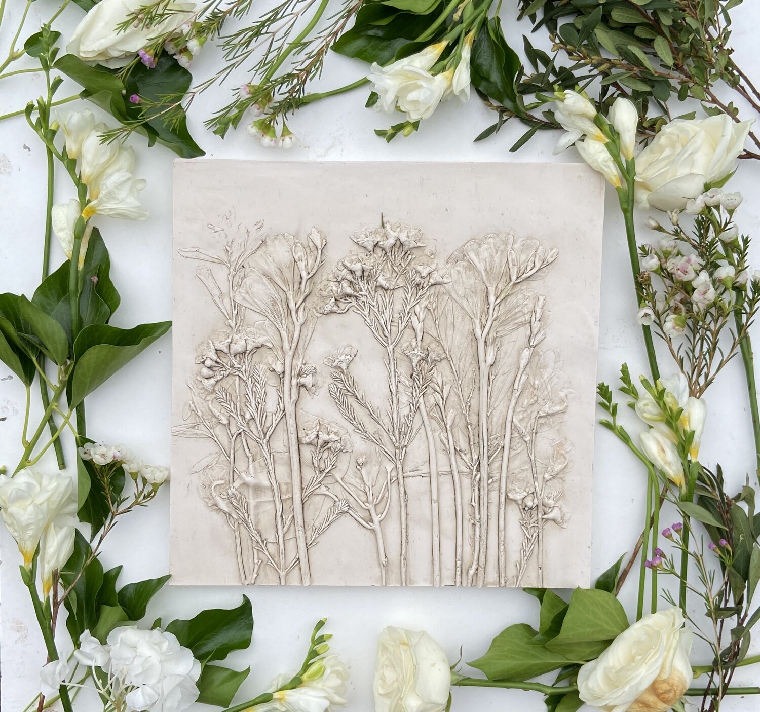 Katy Eccles Imprint Casts Preserved Wedding Bouquet - on Thursd