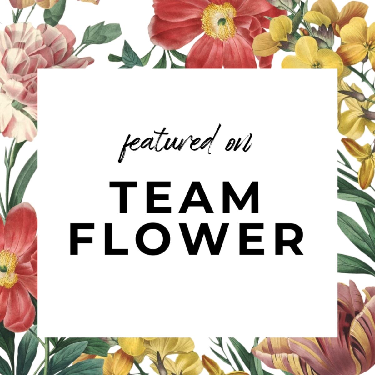 Team flower flower farming podcasts on thursd