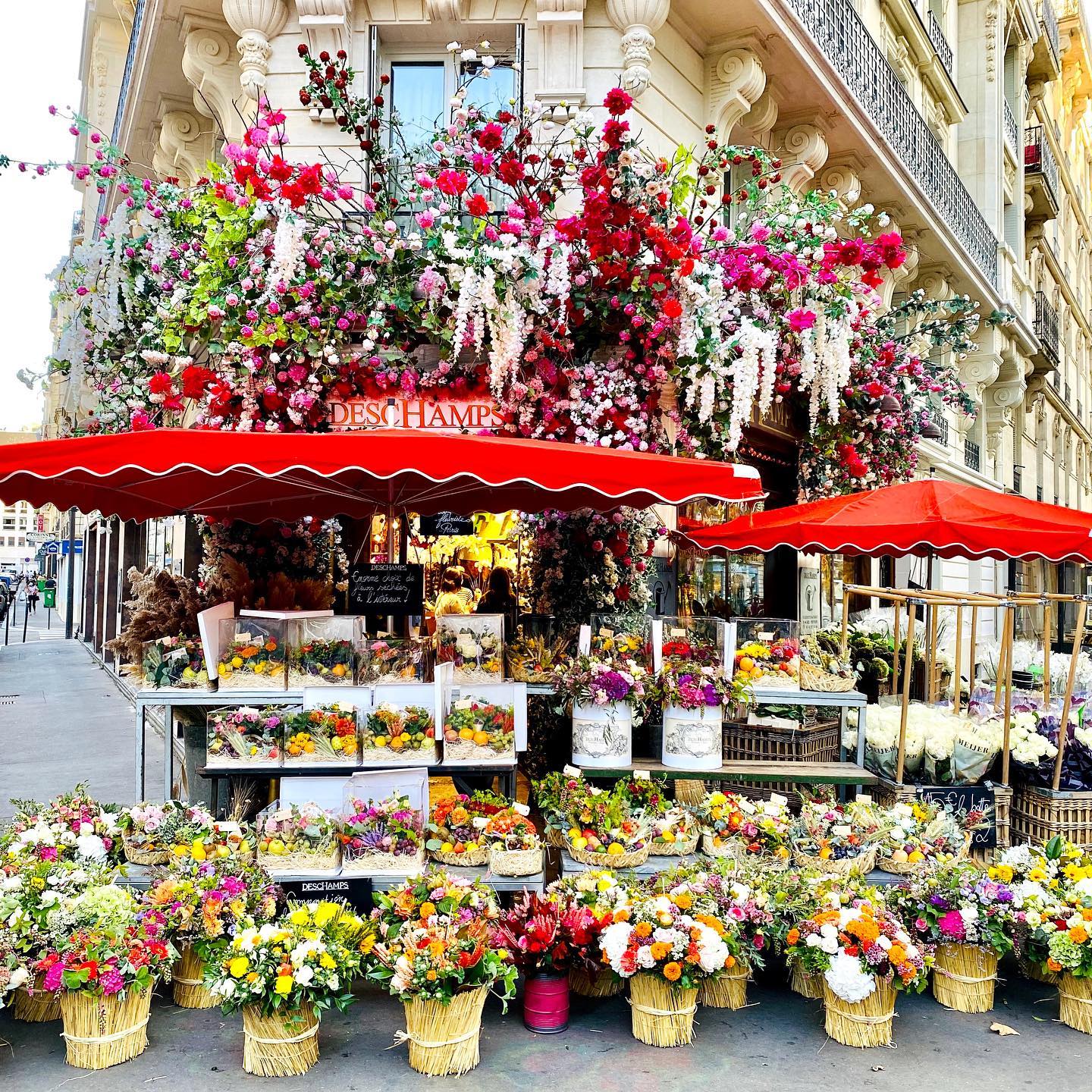 Deschamps florist storefront Paris - on Thursd