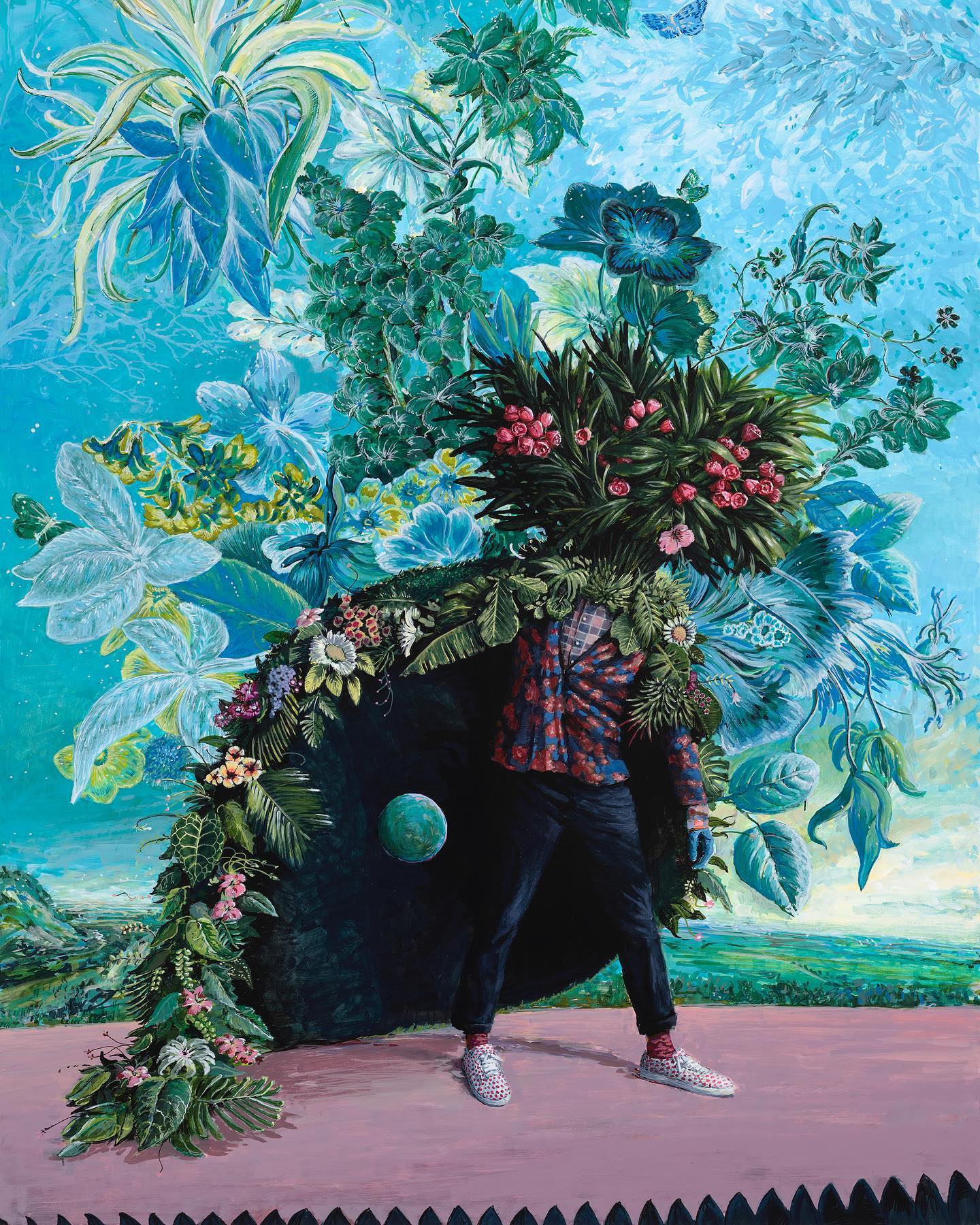 Ethan Murrow Floral Paintings - on Thursd