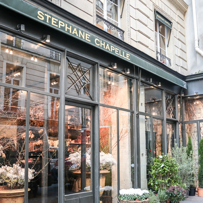 Stéphane Chapelle flower shop in Paris - on Thursd