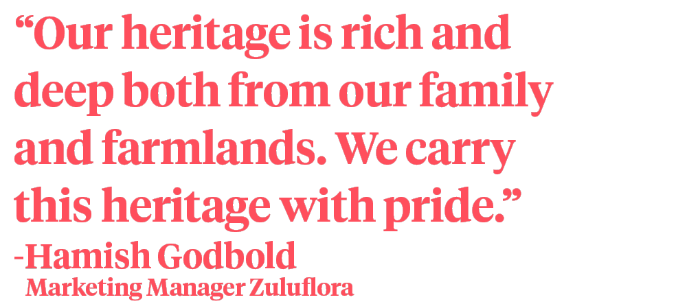 Hamish Godbold Zuluflora quote on Thursd
