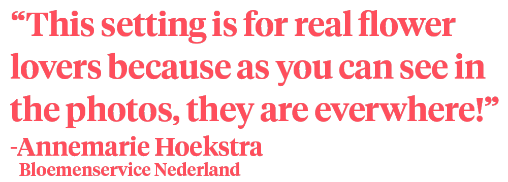 Annemarie Hoskstra Bloemenservice Nederland quote on Thursd