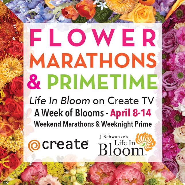 Life In Bloom Marathons invatation