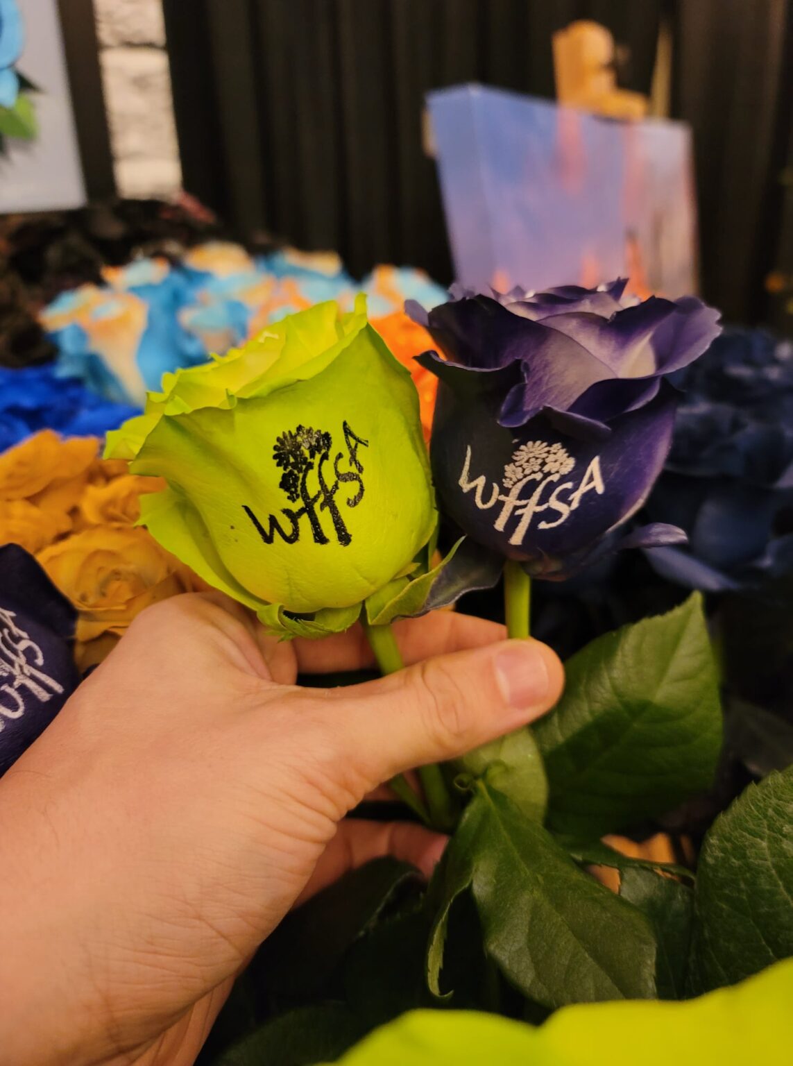 Flower Printing by Speaking Roses and Jet Fresh Growers - on Thursd