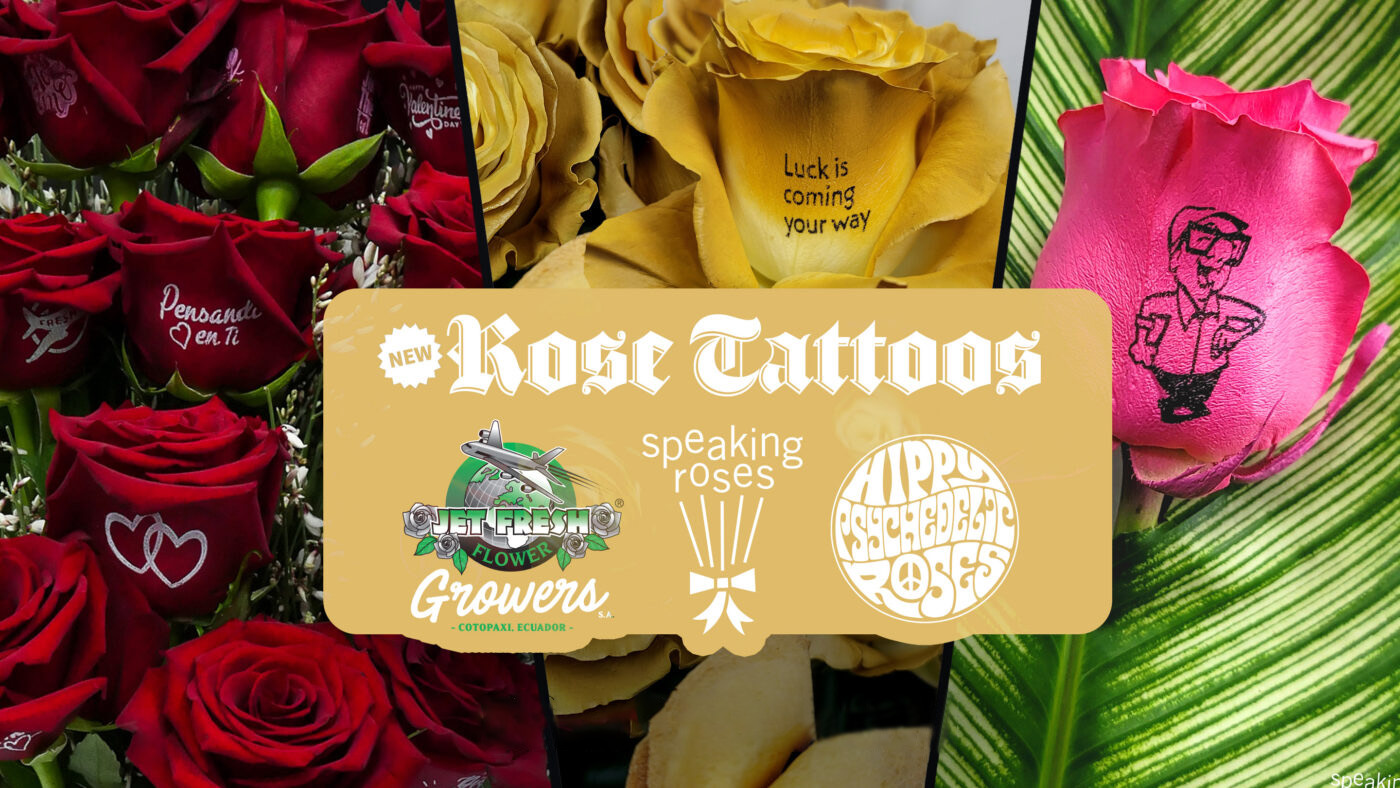 Jet Fresh Flowers Rose Tattoos - on Thursd
