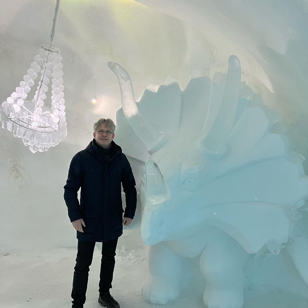 Max Van de Sluis at Icehotel - on Thursd