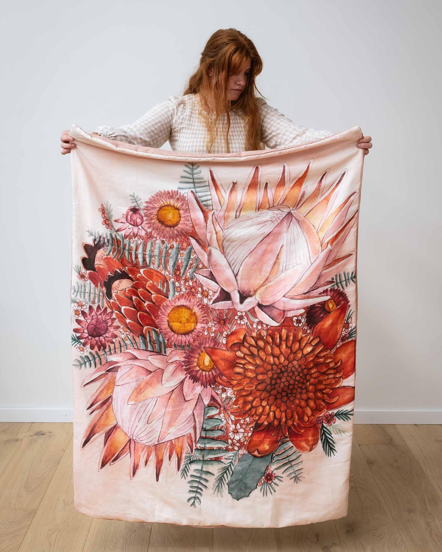 Fine art blanket print Emma Morgen - on Thursd