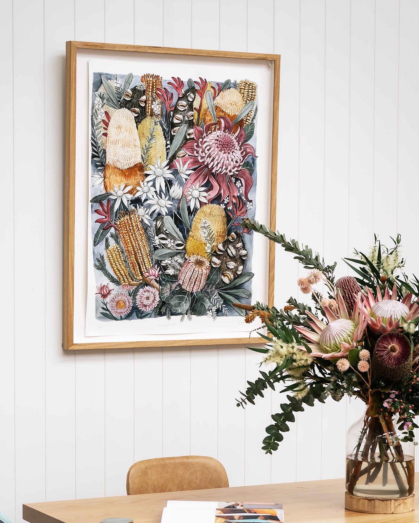Wildflower-inspired floral art - Emma Morgan on Thursd