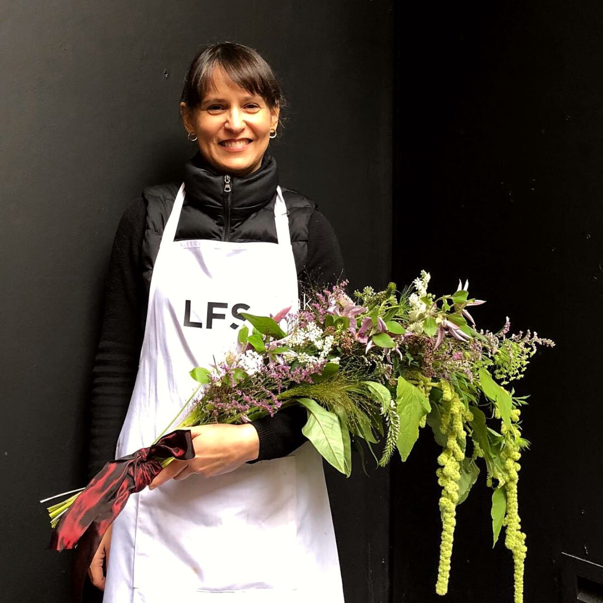Sylvia Bustamante in London Flower School - on Thursd