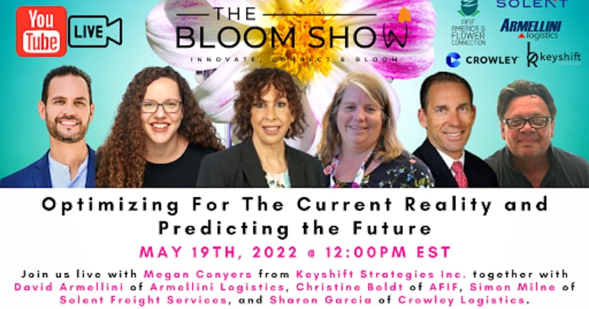 The Bloom Show Optimizing for the current reality- on Thursd 