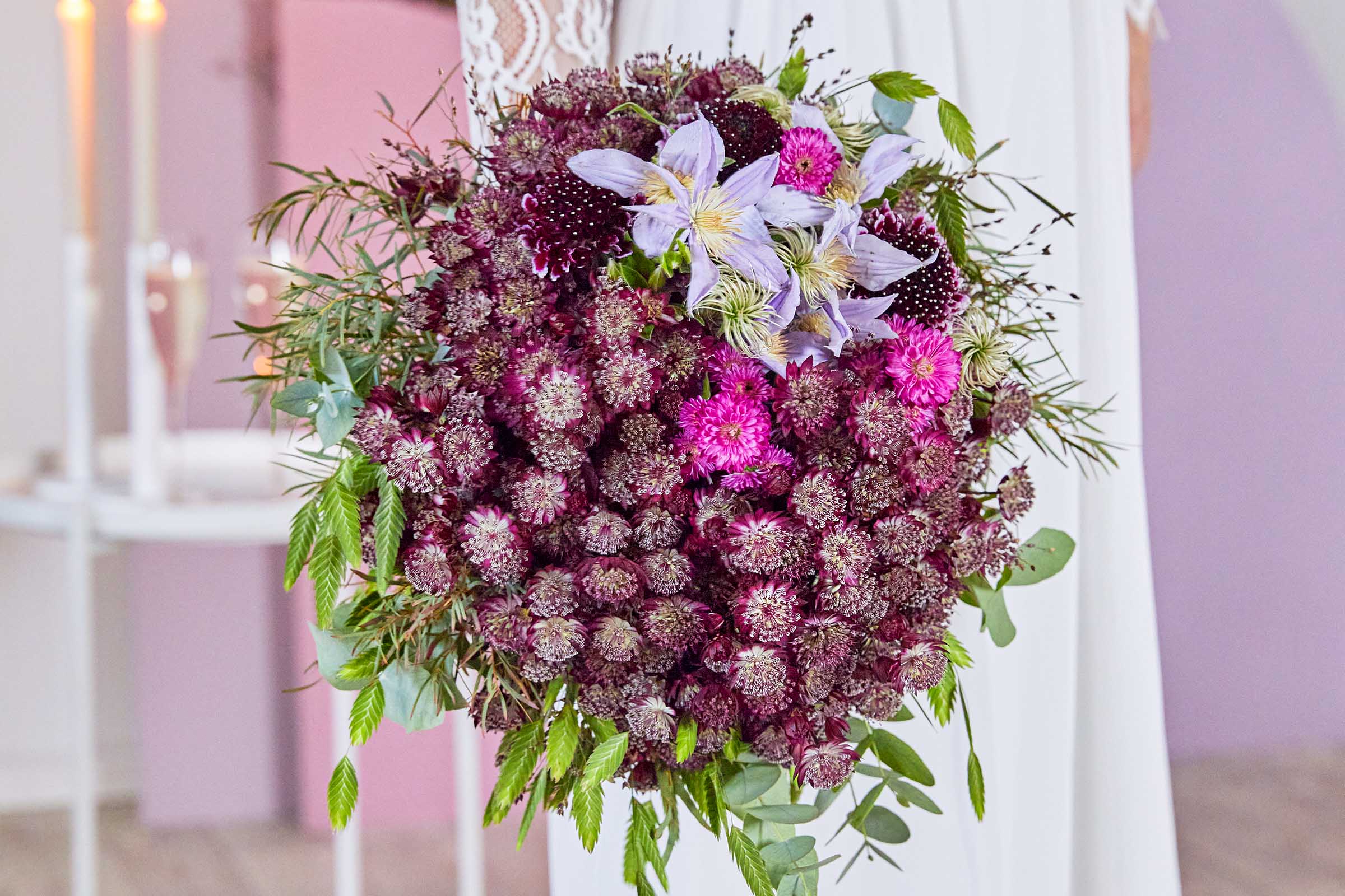 Astrantia Is Your Must-Have for Feminine Bridal Bouquets feature wide - on Thursd