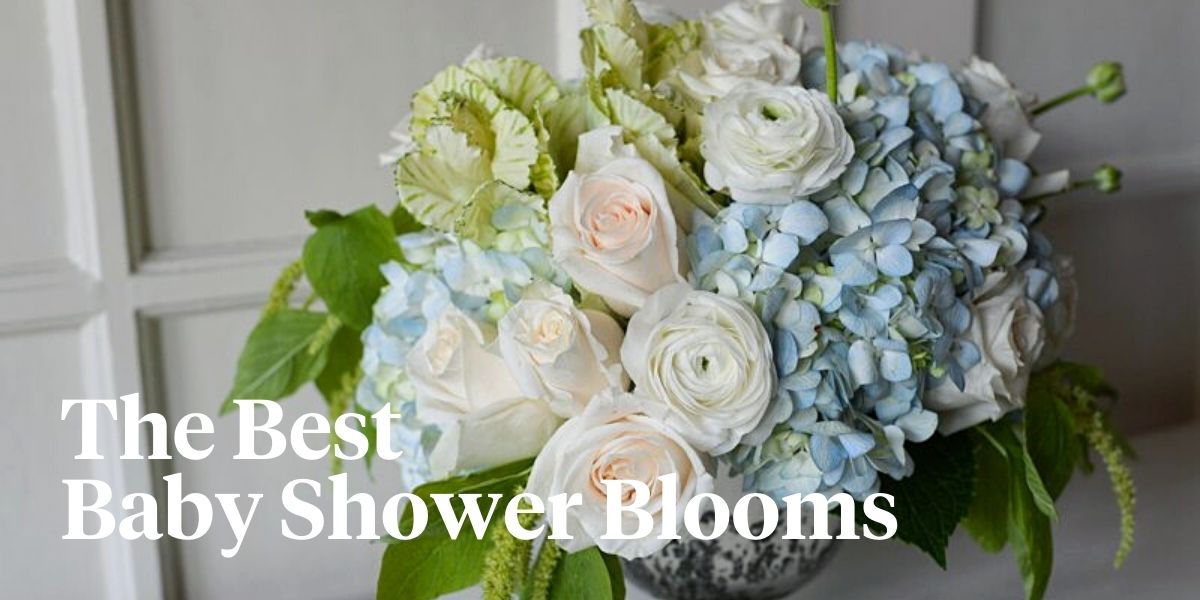 Most symbolic flowers for a baby shower