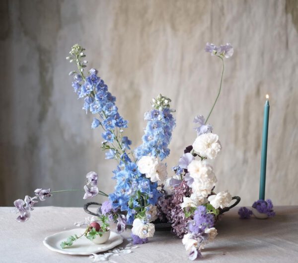 20 Beautiful Blue Bouquets Blue Floral Design