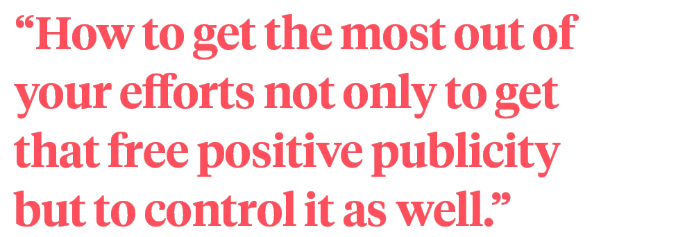 Content Marketing Positive publicity - quote on Thursd