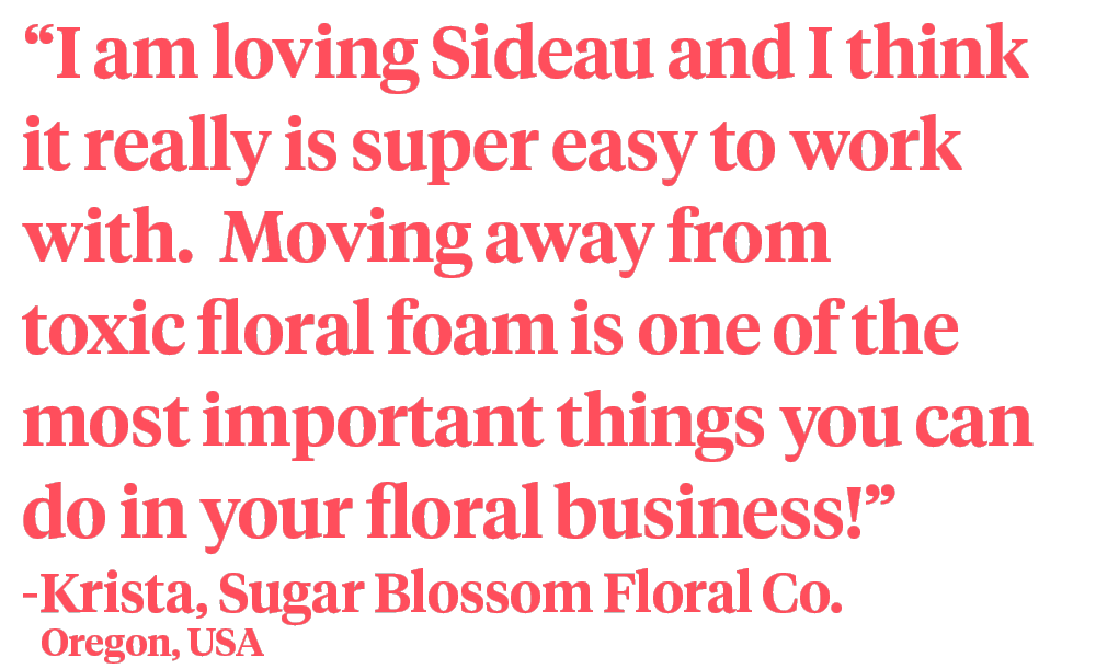 Quote Florist using Sideau- on Thursd