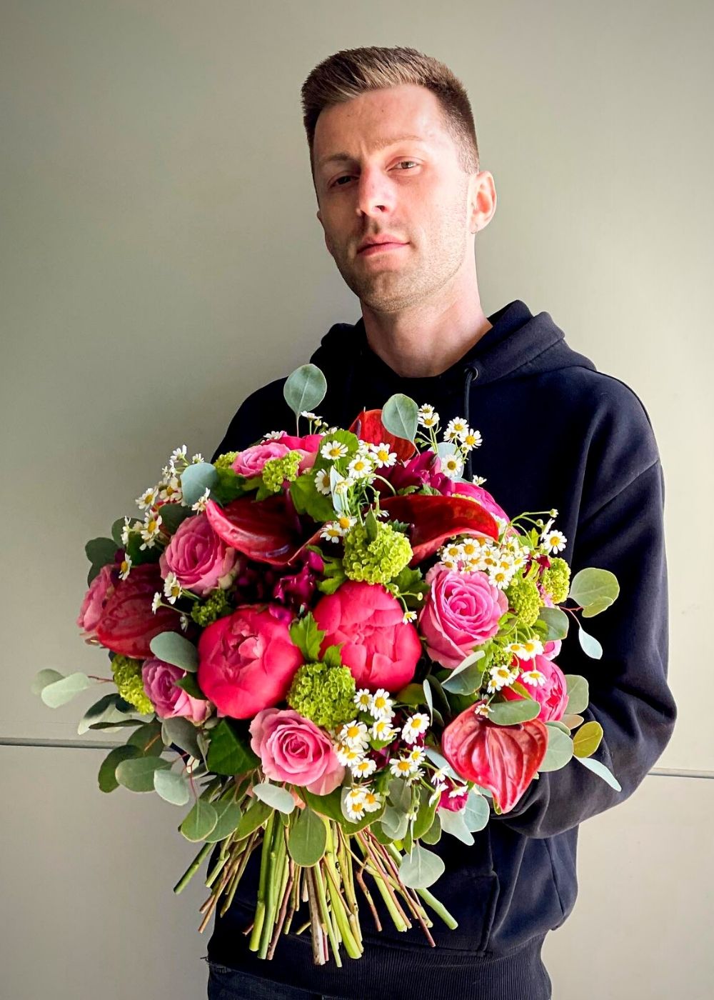 Floral designer Mateusz Wasak