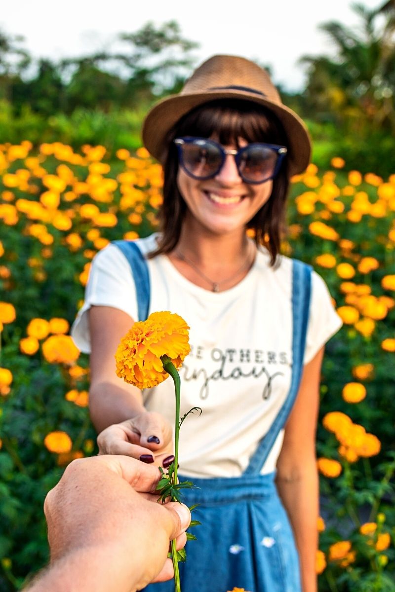 Positive Emotions and Flowers- on Thursd