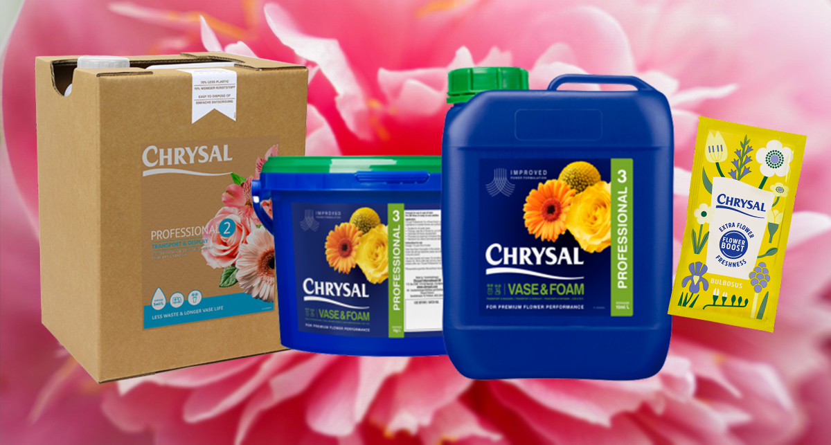 Chrysal solutions for Peonies on Thursd