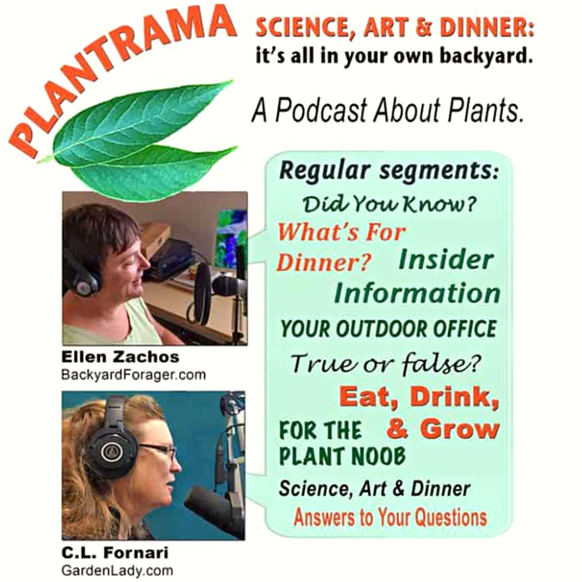 Best Plant Podcasts 2022 - Plantrama - on Thursd