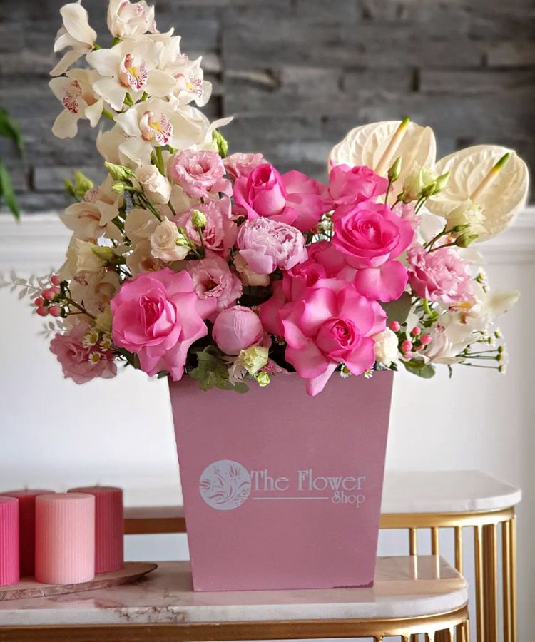 How to choose your date flowers - Bouquet with orchids - on Thursd