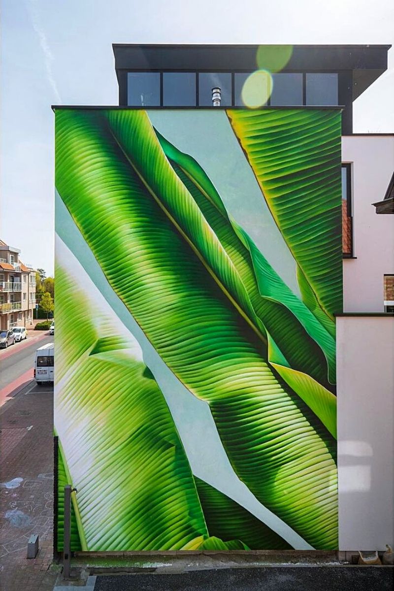 Plantasia Northern Belgium Leafy Mural- on Thursd