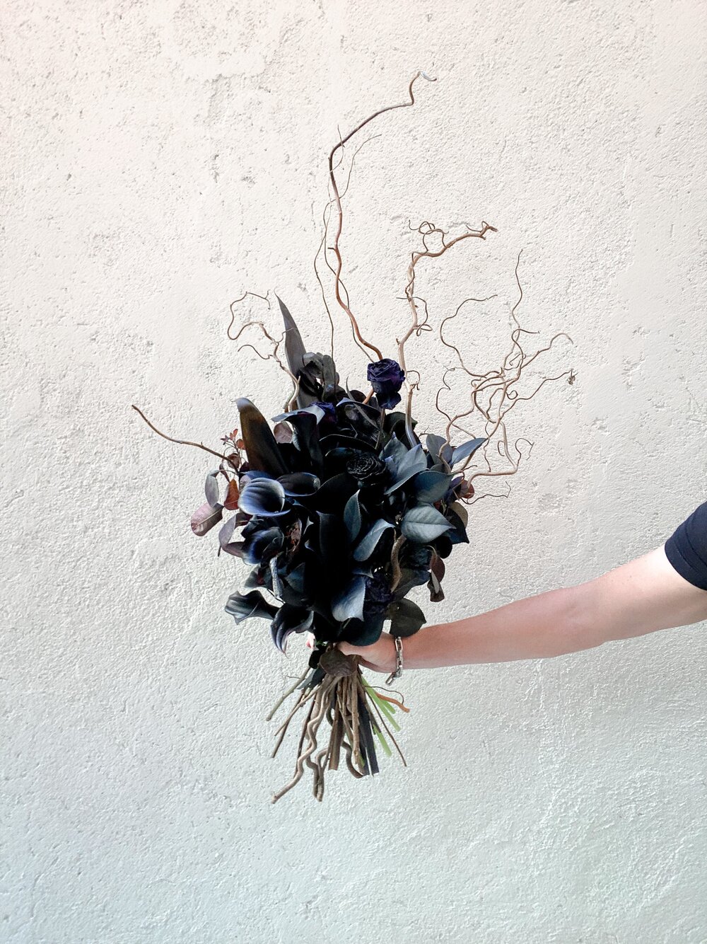 Black Flowers in Bouquet by @acfloralstudio - on Thursd