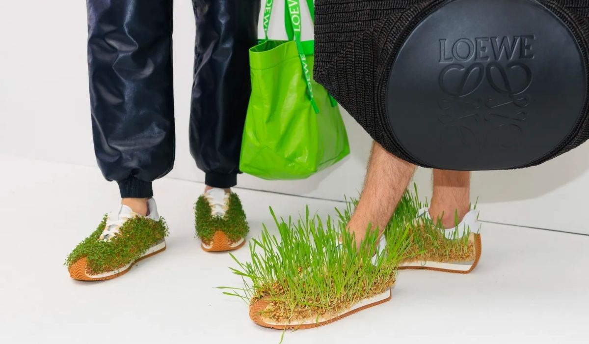 Sprouted grass shoes by loewe on Thursd Featured Wide