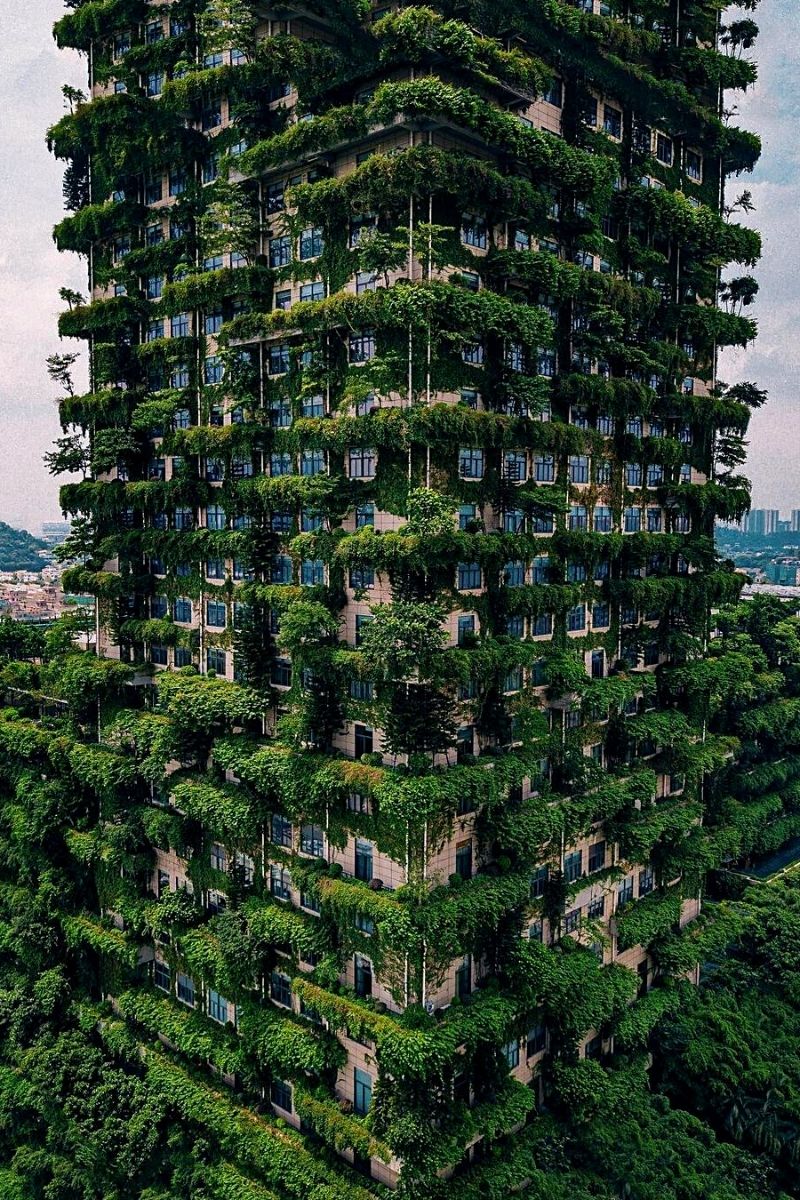 Green building Qiyi City Forest on Thursd