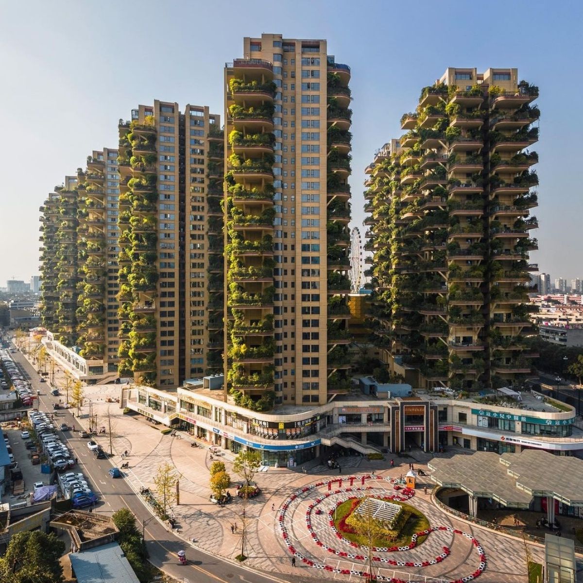 Green buildings in China on Thursd 