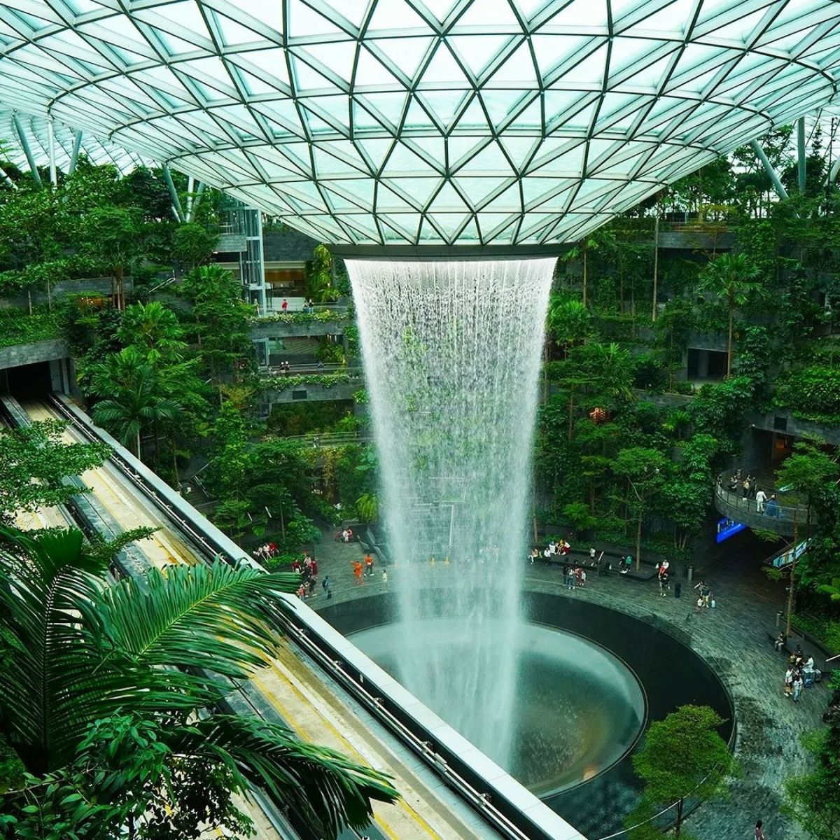Jewel Changi Singapore on Thursd 