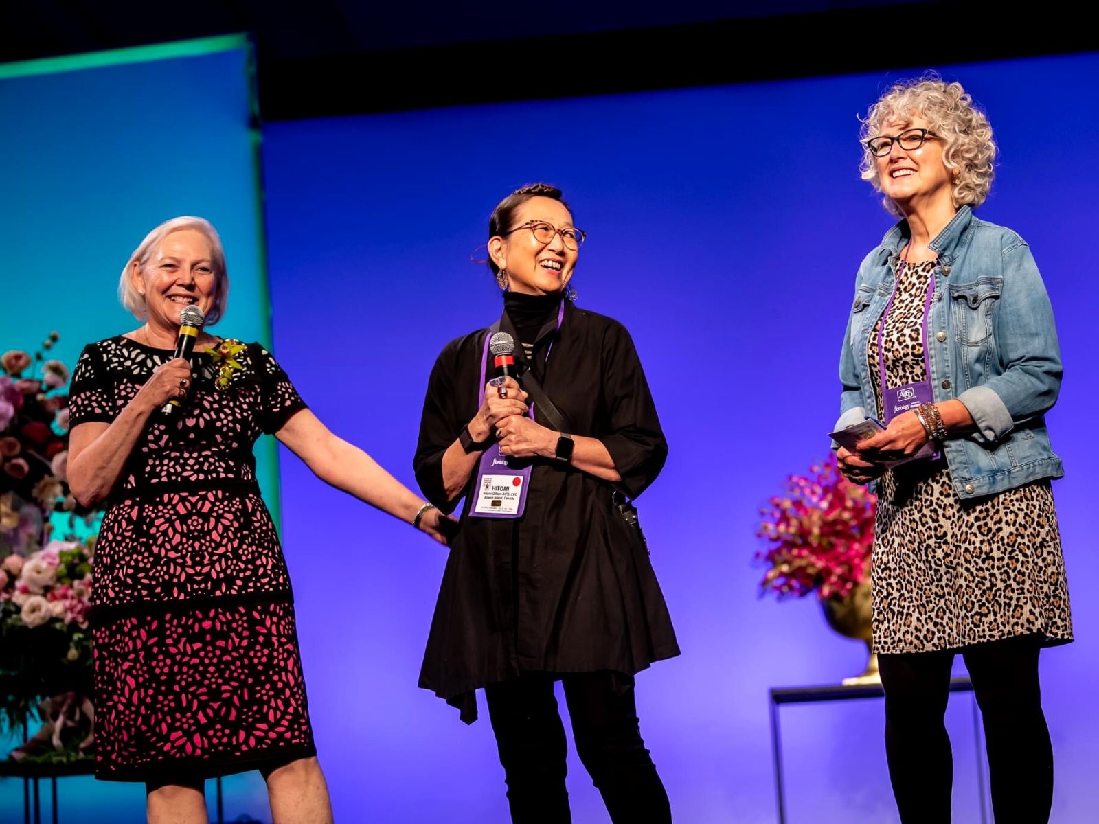 Janet Black, Ann Jordan, and Hitomi Gilliam 