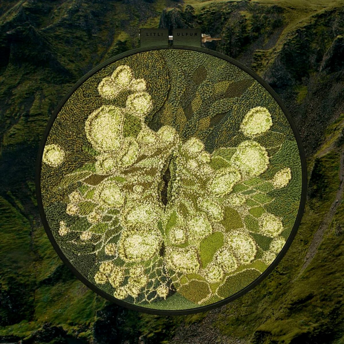 Forest embroideries by Litli Ulfur on Thursd