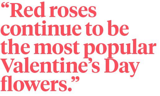 Valentine's Day Sharing the Love In Record Numbers - quote rio roses - on thursd