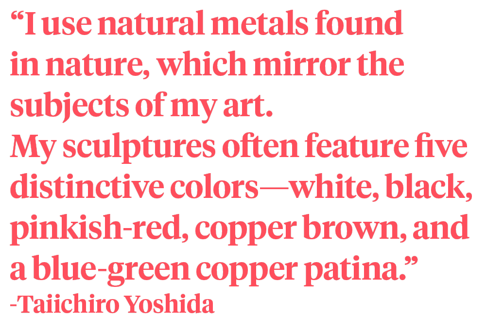 Quote Japanese artist Taiichiro Yoshida on Thursd