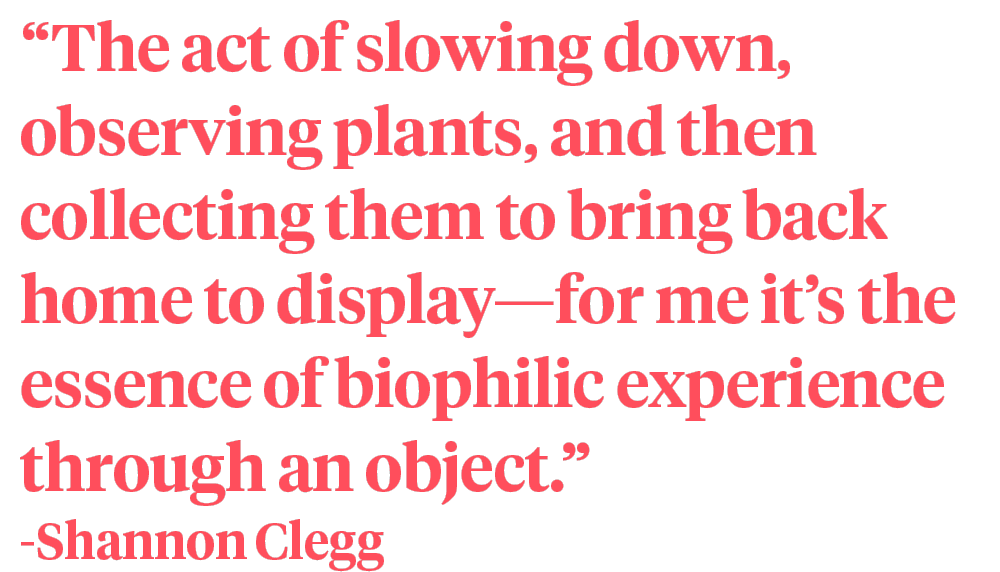 Shannon Clegg biophilic experience quote on Thursd
