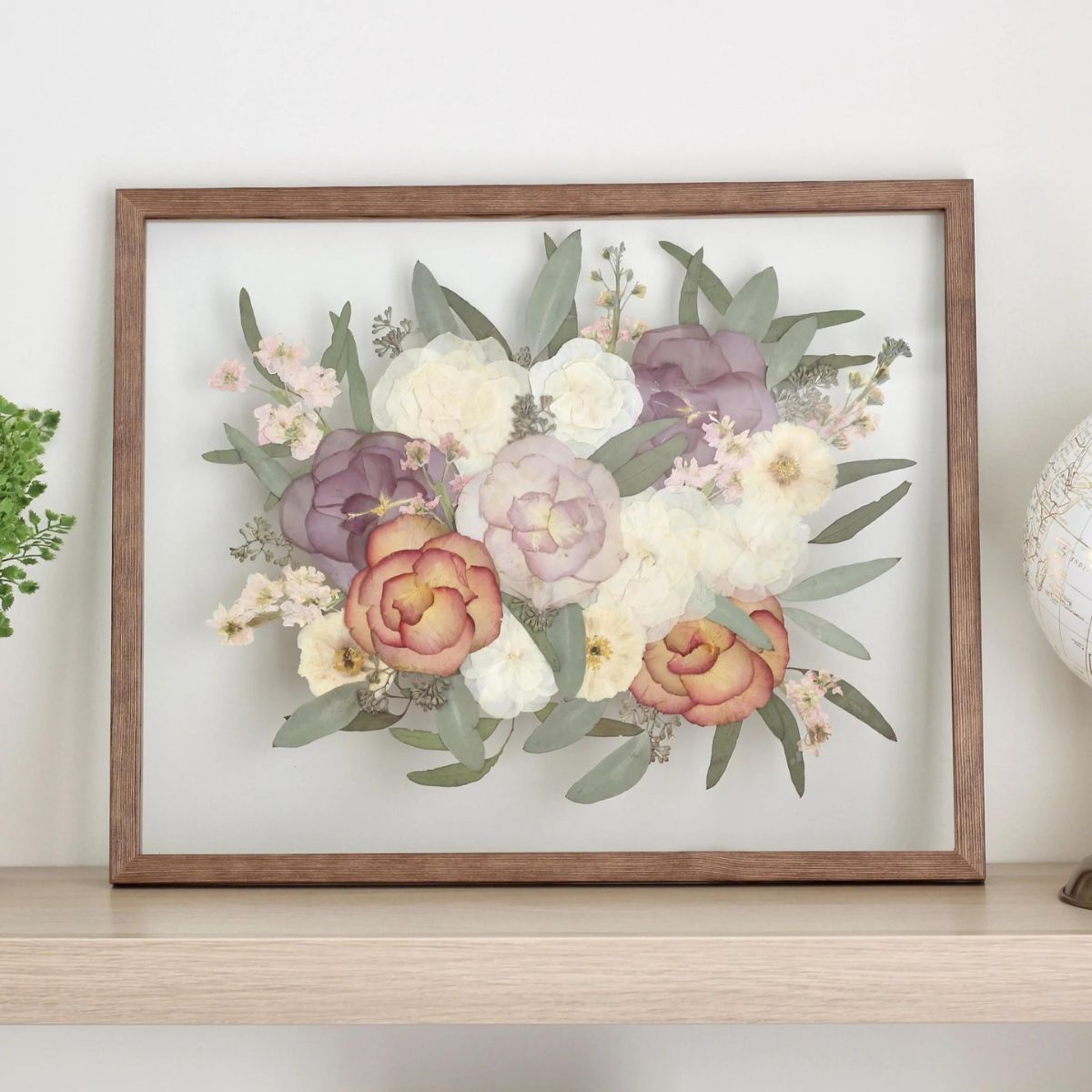 Preserve wedding flowers with pressed flower method on Thursd