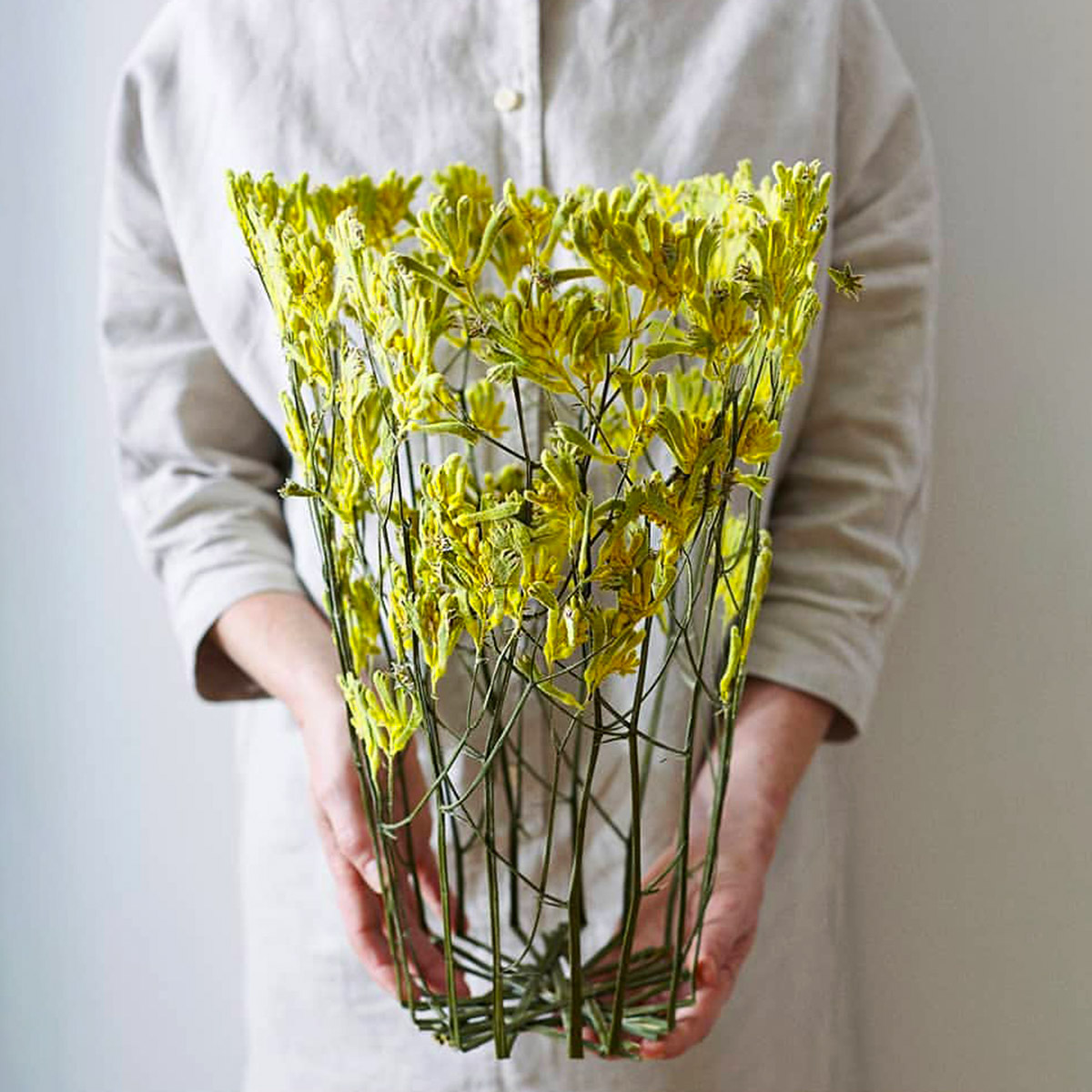 Sculptural vessels dried flowers Shannon Clegg feature on Thursd