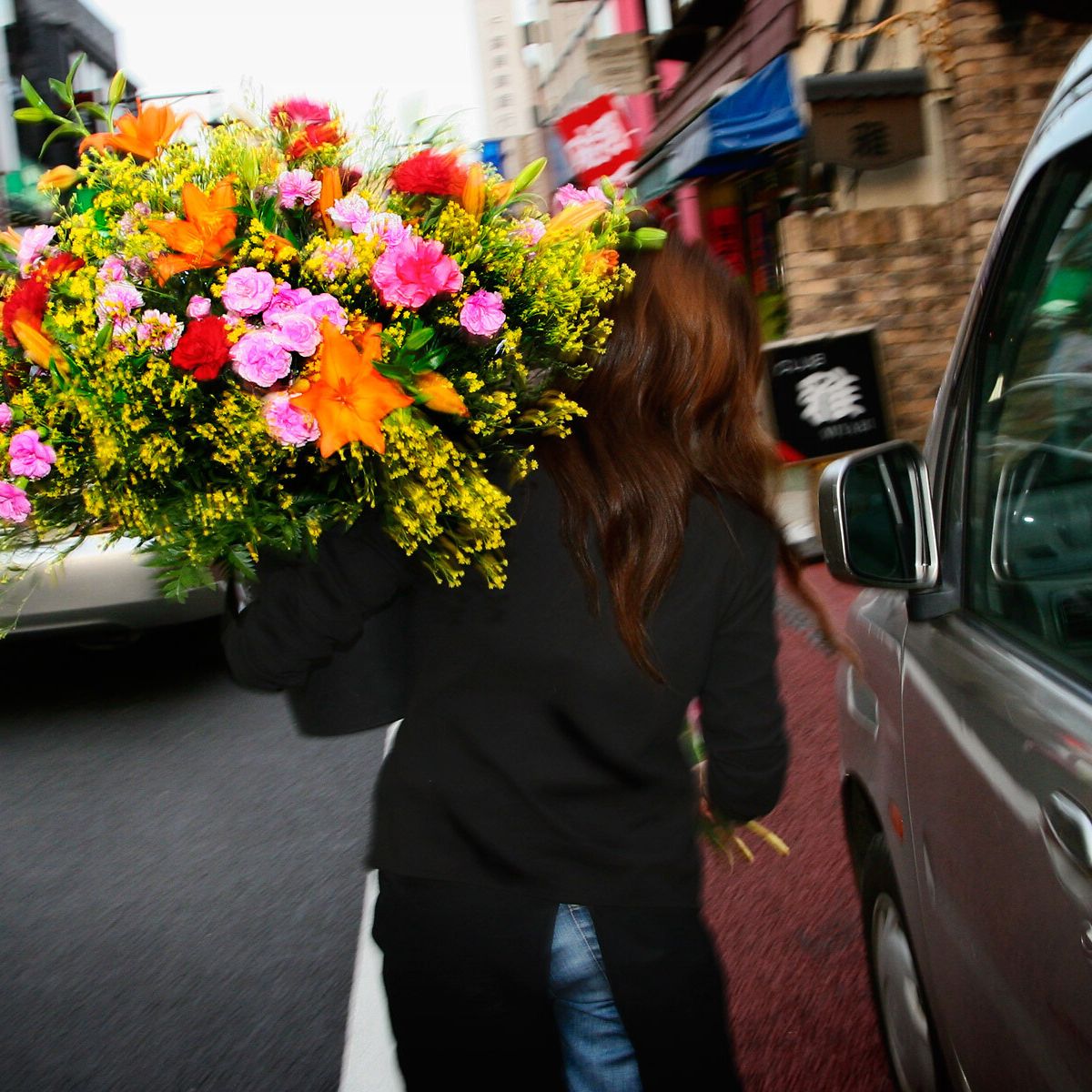 Picking your own flowers on Thursd