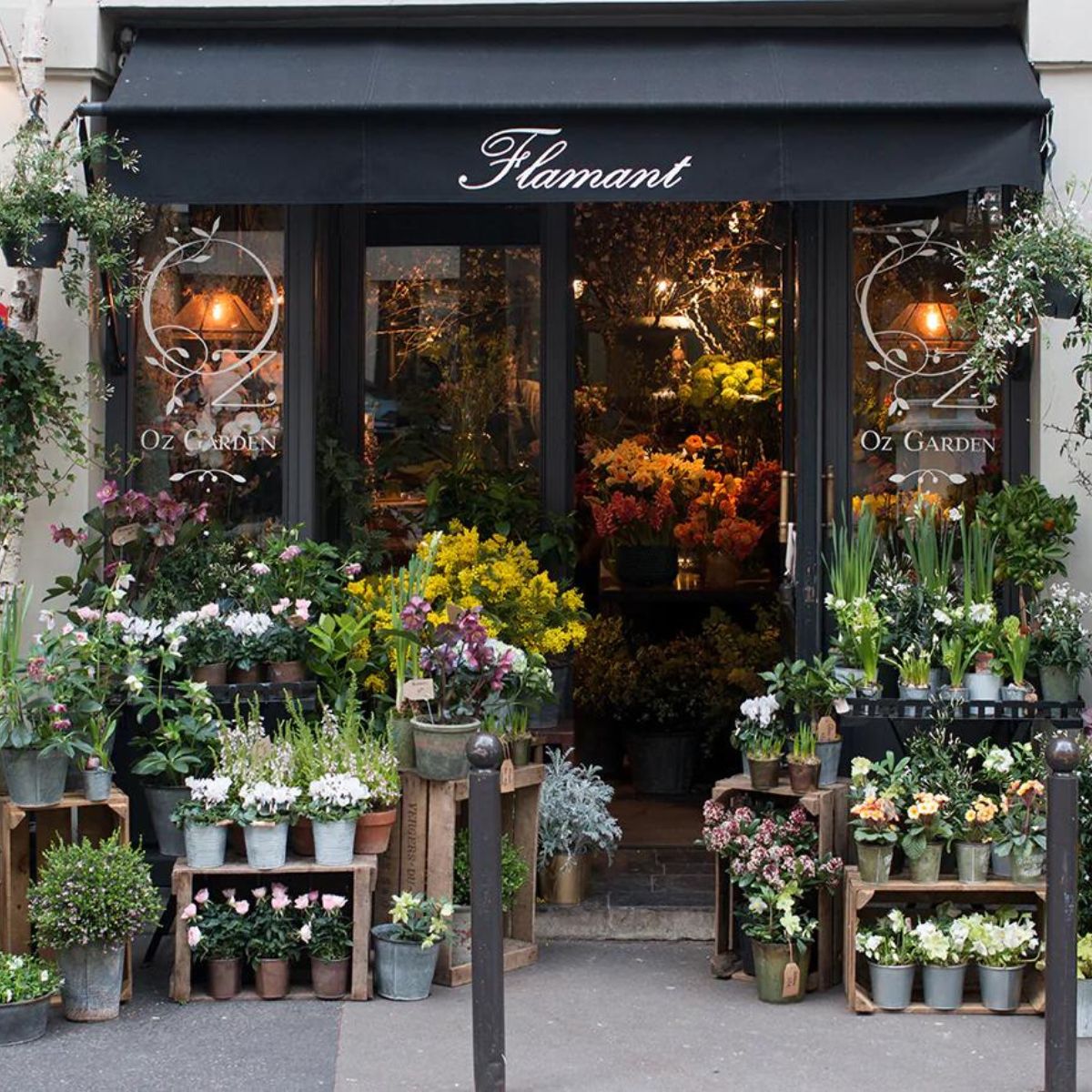 Beautiful outside of floral shop to pick your own flowers on Thursd