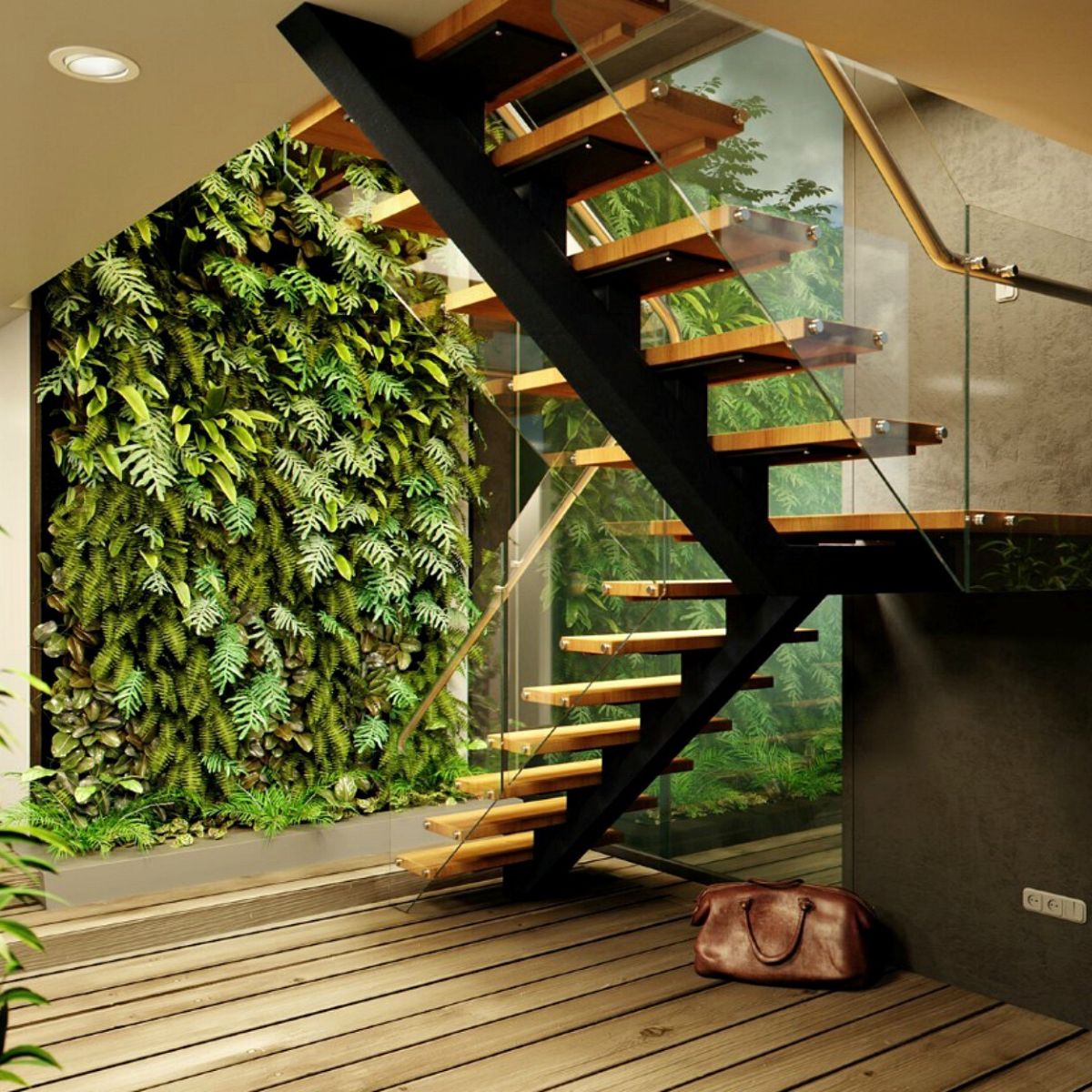 Vertical Gardens help improve differente spaces on Thursd