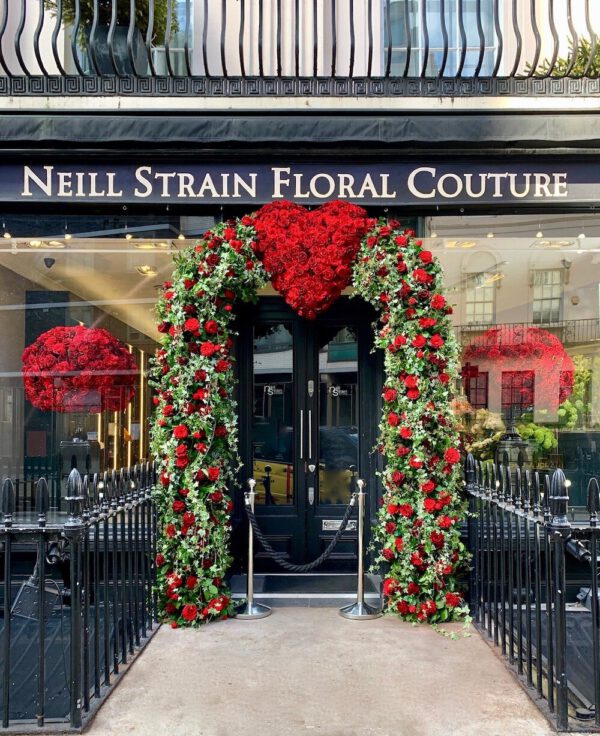 Neill Strain Floral Couture Introduces the New Collection of Valentine’s Day Flowers - Neill+Strain+Floral+Couture+Valentine's+Day belgrade shop entrance - on thursd