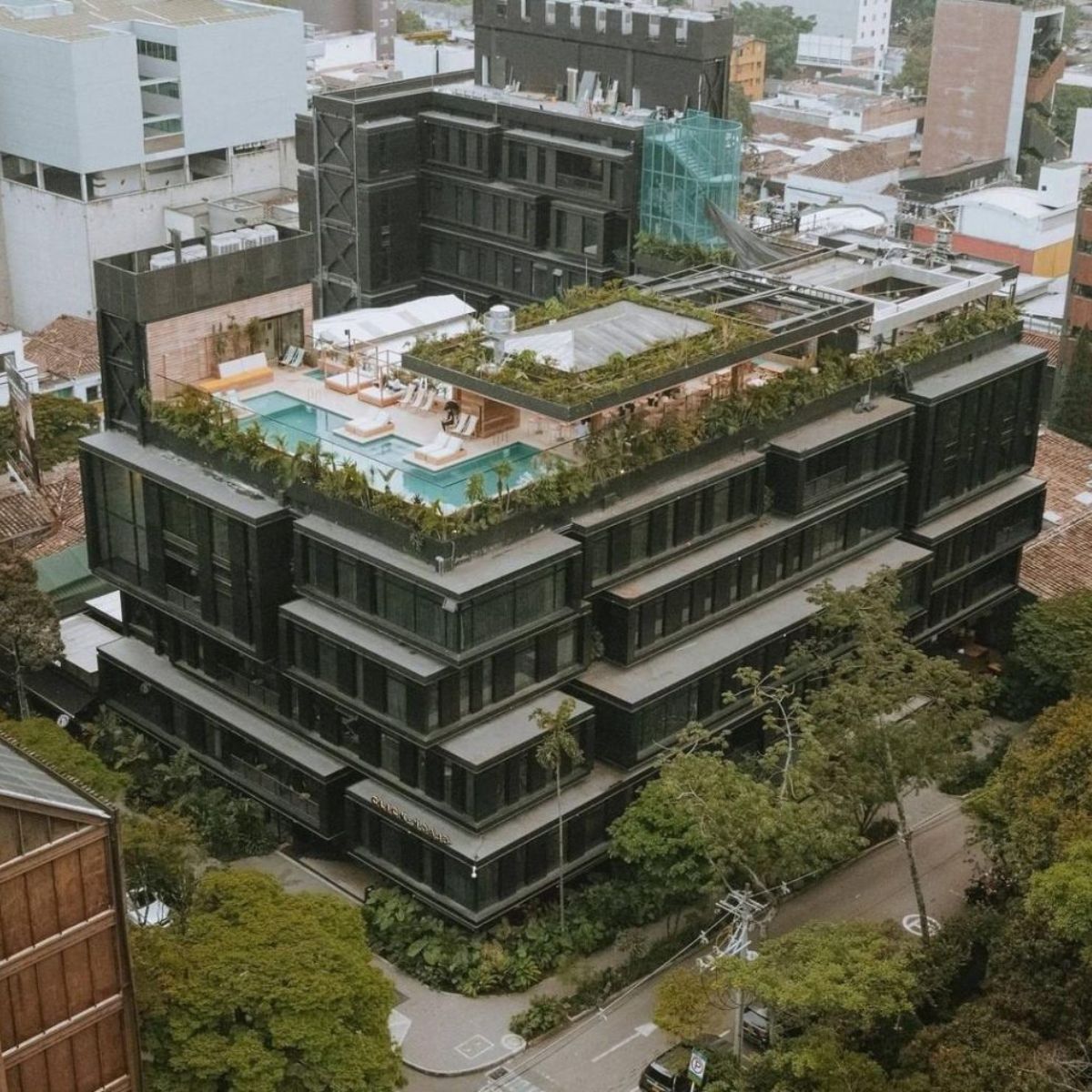 Click Clack hotel amazing example of Medellin as a green city on Thursd